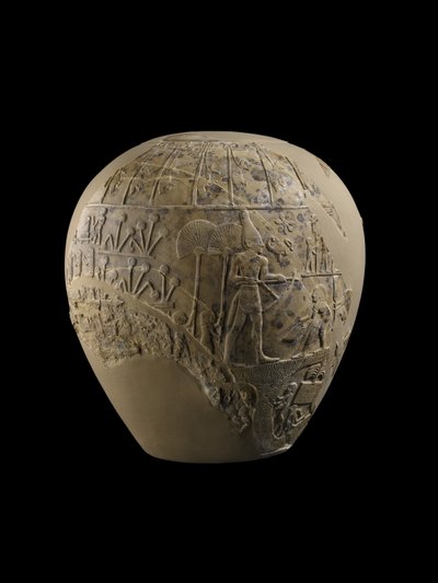 Mace-Head of Scorpion King, 3100-3000 BC by Protodynastic Period Egyptian
