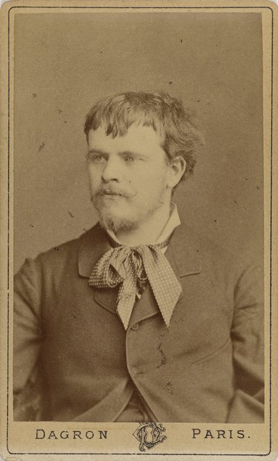 Portrait of the painter Jules Bastien-Lepage by Prudent René Patrice Dagron
