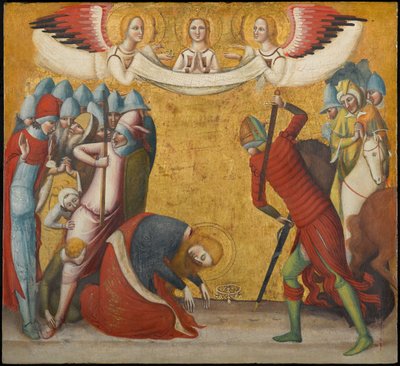 The Beheading of St. Catherine of Alexandria, circa 1325-1330 by Pseudo Jacopino di Francesco