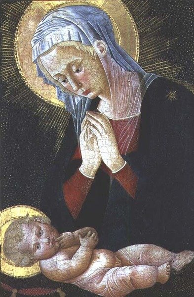 Madonna Adoring the Christ Child by Pseudo Pier Francesco Fiorentino