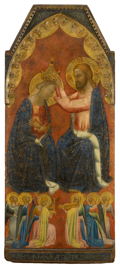 The Coronation of the Virgin, c.1350 by Puccio di Simone