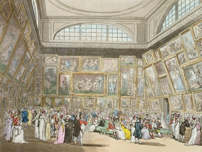 Exhibition Room, Somerset House, from 