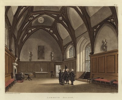 Lambeth Palace by Pugin and Rowlandson