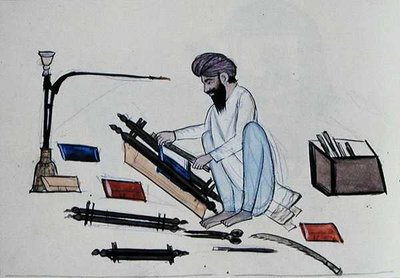 Book-Binder, c.1890 by Punjabi School