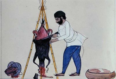 Butcher by Punjabi School