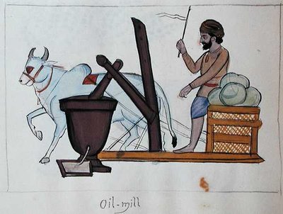 Oil Mill, c.1890 by Punjabi School