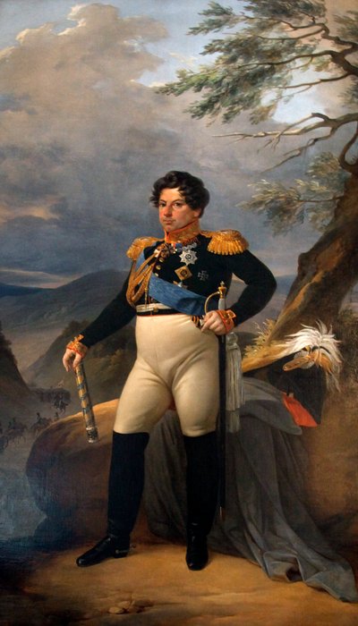 Count Ivan Ivanovich Diebitsch-Zabalkansky, German-born Russian soldier by Pyotr Basin
