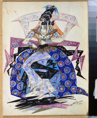 Costume design for the ballet 
