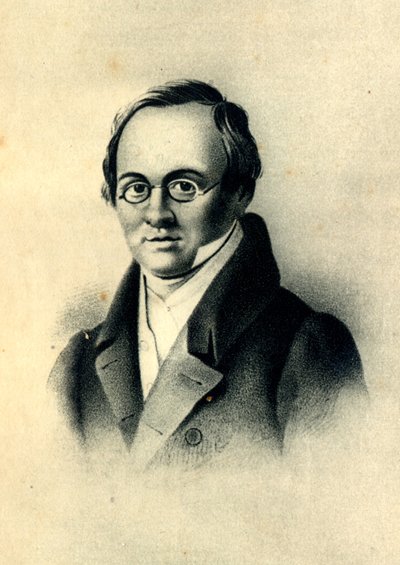 Portrait of the Poet Anton A. Delvig by Pyotr Fyodorovich Borel