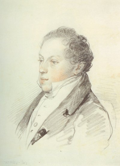 Portrait of Alexey Nikitich Peshchurov by Pyotr Fyodorovich Sokolov