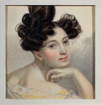 Portrait of Countess Glafira de Balmen by Pyotr Fyodorovich Sokolov