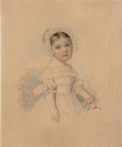 Portrait of Countess Alexandra Alexandrovna Golitsyna, Mid 1820s by Pyotr Fyodorovich Sokolov