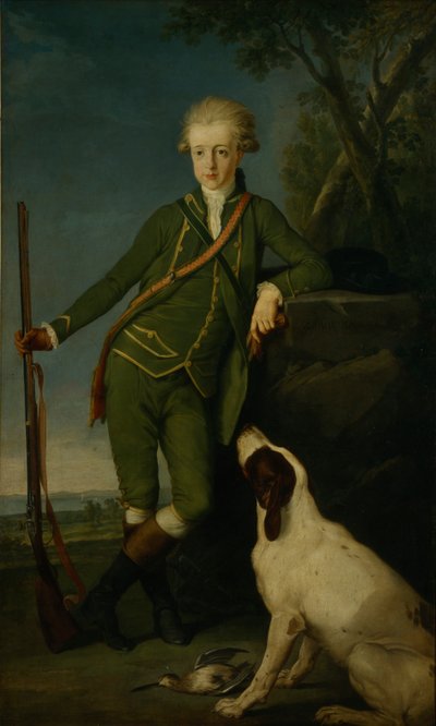 Portrait of Count Nikita Petrovich Panin as child by Pyotr Ivanovich Sokolov