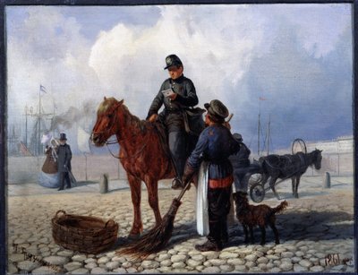 Postman by Pyotr Nikolayevich Grusinsky