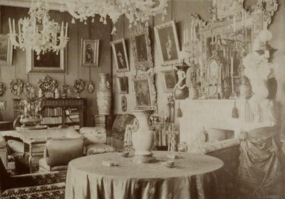 The living room at the Pyotr Durnovo