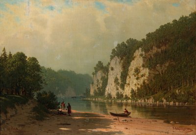 Chusovaya River by Pjotr ​​​​Petrowitsch Wereschtschagin