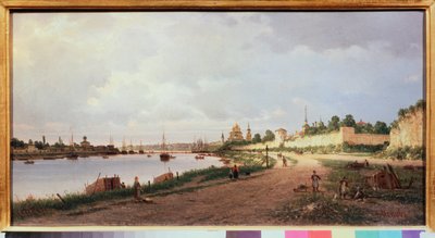 Pskov by Pjotr ​​​​Petrowitsch Wereschtschagin