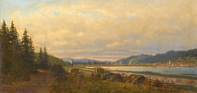 View of Verkh-Neyvinsky, ca 1877 by Pjotr ​​​​Petrowitsch Wereschtschagin
