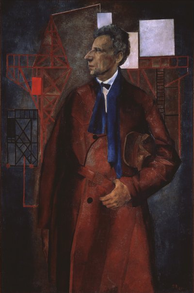 Portrait of the stage producer Vsevolod Meyerhold by Pyotr Vladimirovich Williams