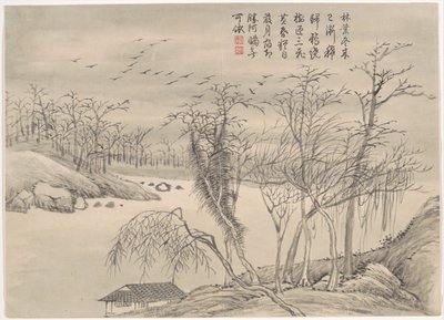 Winter Landscapes and Flowers by Qian Weicheng