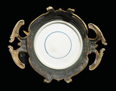 One of a Pair of Louis XV Ewers by Qing Dynasty   Kangxi Period Chinese School