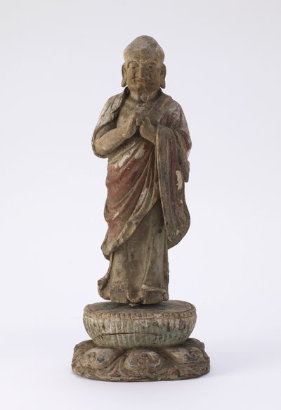Figure of the monk Ka-yeh (Kasyapa) by Qing Dynasty Chinese School
