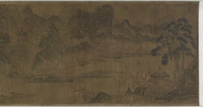 Peach Blossom Spring by Qing Dynasty Chinese School