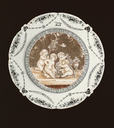 Side Plate, Qianlong Period, c.1782 by Qing Dynasty Chinese School