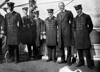 On Board the Royal Yacht Victoria and Albert III, Christiania Oslo, Norway, 1908 by Queen Alexandra