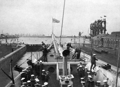 The Opening of the Alexandra Dock at Cardiff by Queen Alexandra