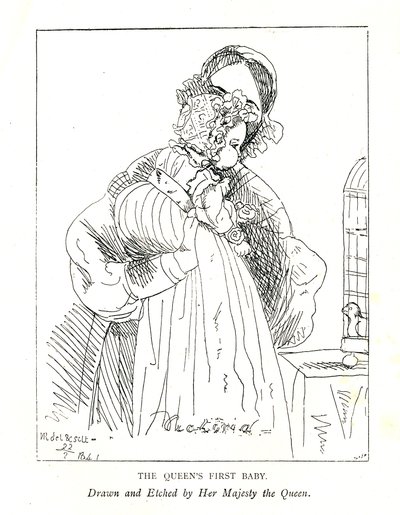 Earliest picture known of Victoria