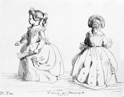 Victoria, The Princess Royal, 1843 by Queen Victoria