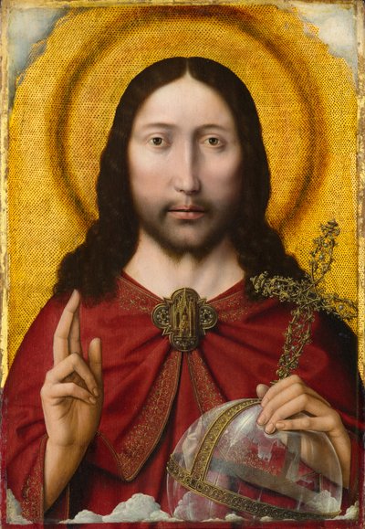 Salvator Mundi, circa 1500-1510 by Quentin and workshop Massys