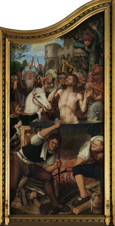 Altarpiece of the Guild of the Joiners by Quentin Massys or Matsys