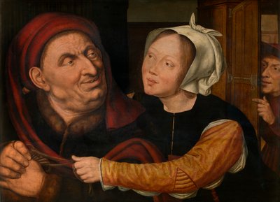Ill-matched Lovers by Quentin Massys or Matsys
