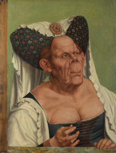 An Old Woman The Ugly Duchess, c1513 by Quentin Massys or Metsys