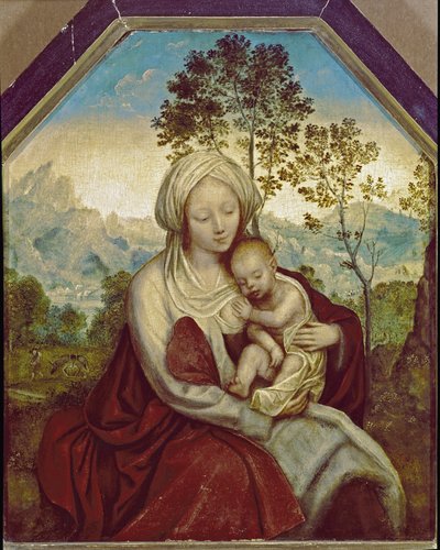 Madonna and the Child by Quentin Massys or Metsys