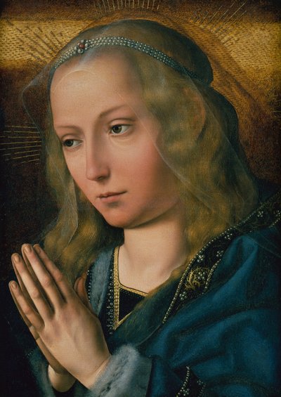 The Virgin in Adoration by Quentin Massys or Metsys
