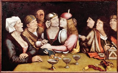 The Wedding Contract by Quentin Massys or Metsys