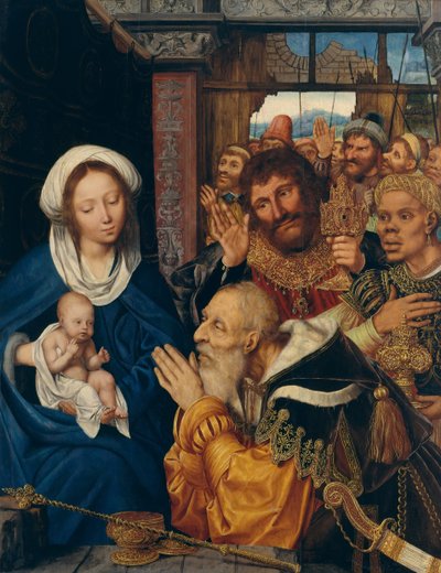 The Adoration of the Magi by Quentin Metsys I