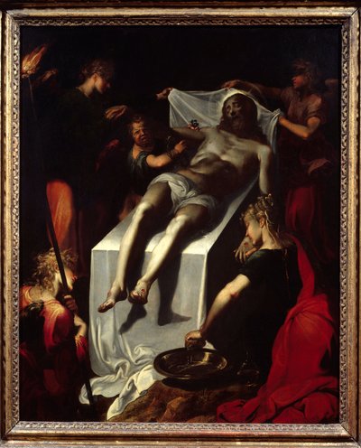 The Burial of Christ by Quentin Varin