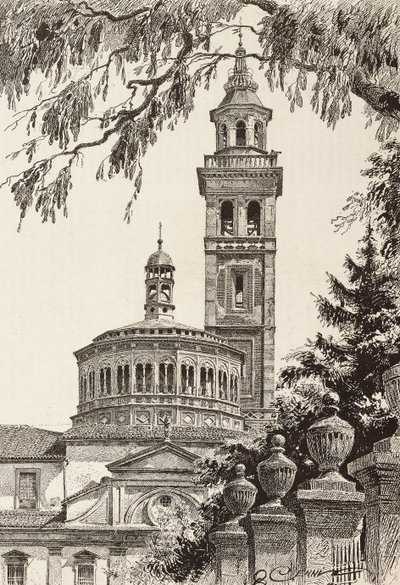 Beata Vergine dei Miracoli Sanctuary, Saronno, Italy by Quinto Cenni