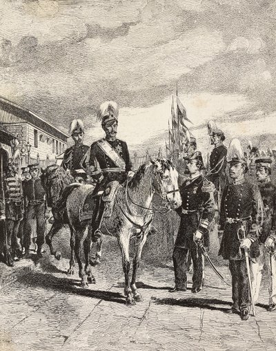 Japanese army: Infantry soldiers, Chiefs of Staff, Major general, cavalry, Vice Admiral, Infantry captain, gunner by Quinto Cenni