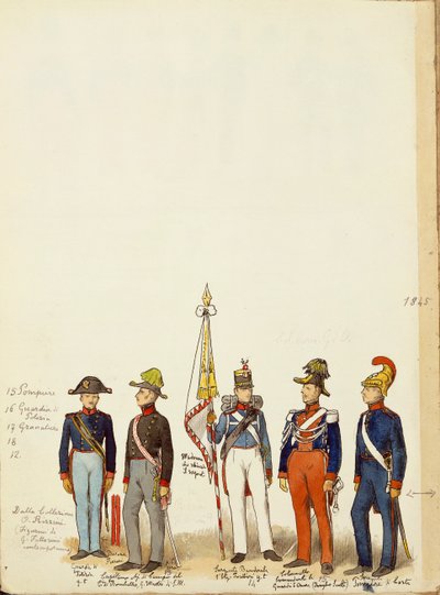 Military Uniforms by Quinto Cenni