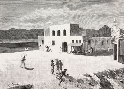 The Italian Post Office Building, Massawa, Eritrea by Quinto Cenni