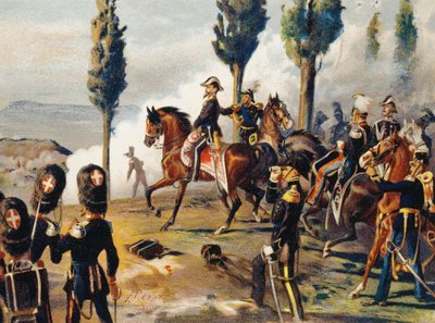 Victor Emmanuel II at Battle of Custoza, June 24 by Quinto Cenni