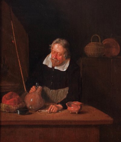The Kannekijker by Quiringh Gerritsz. van Brekelenkam