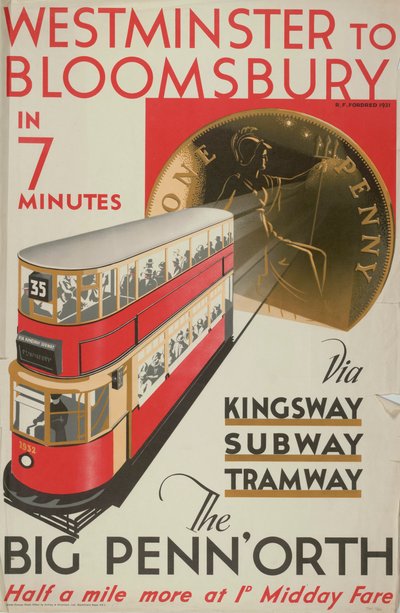 Westminster to Bloomsbury, the Big Penn