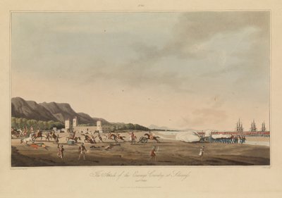 Sixteen Views of Places in the Persian Gulf Forces Against the Arabian Pirates by R. (after) Temple