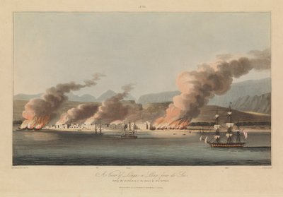 Sixteen Views of Places in the Persian Gulf Forces Against the Arabian Pirates by R. (after) Temple